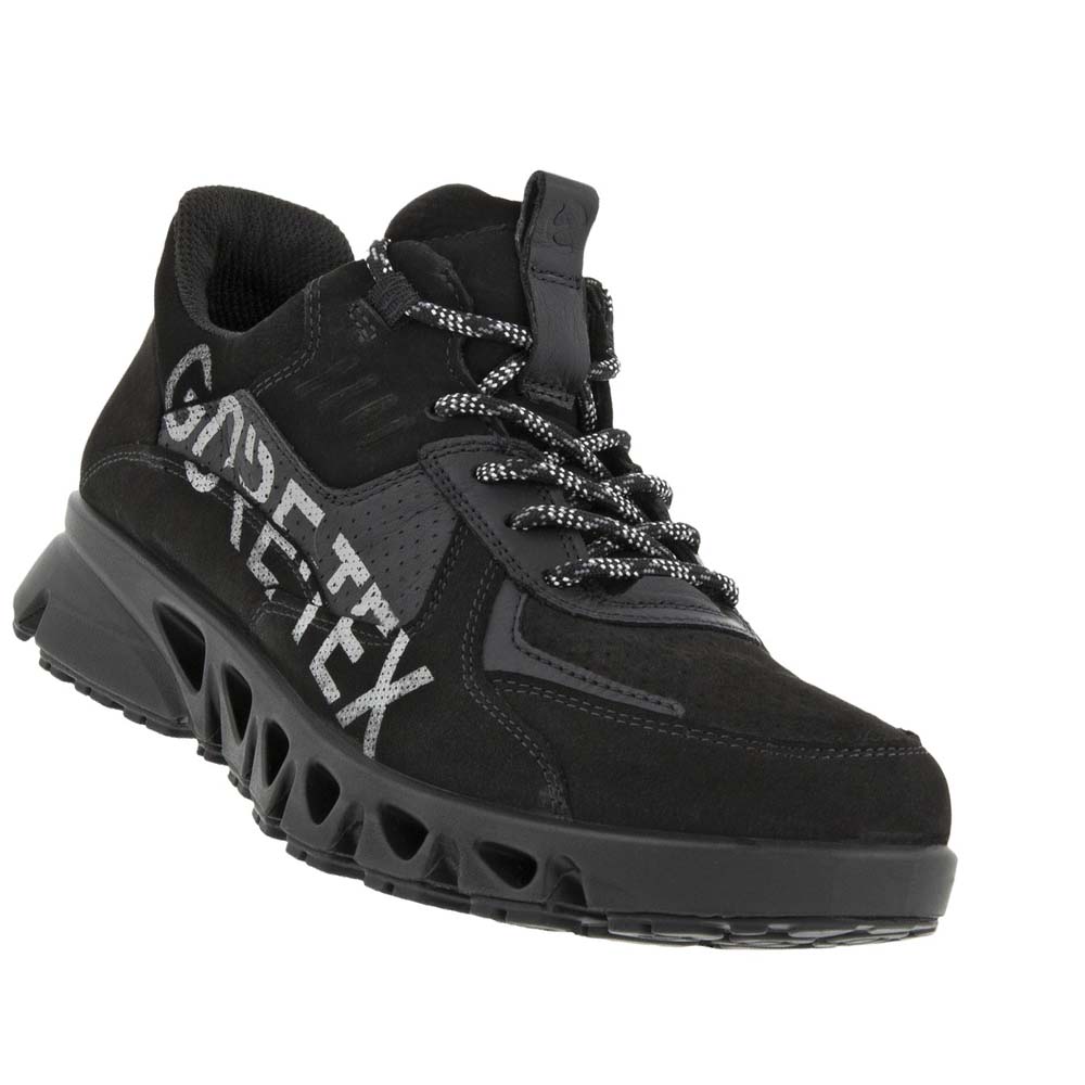 Women's Ecco Multi-vent Gore-tex Sneakers Black | Canada 225CTV